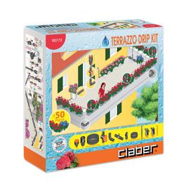 Claber 90772 kit di irrigazione estensibile per terrazzo - Agraria Comand