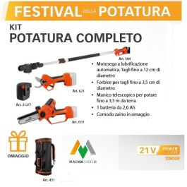 Kit potatura completo per potatura Stocker - Agraria Comand