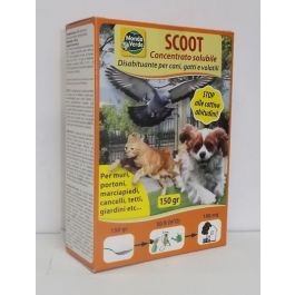 Scoot - Disabituante solubile per cani, gatti e volatili - 150 gr.