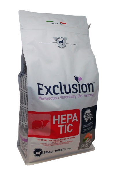 Exclusion - Hepatic Adult Monoproteico Pork&Rice and Pea - All Breeds